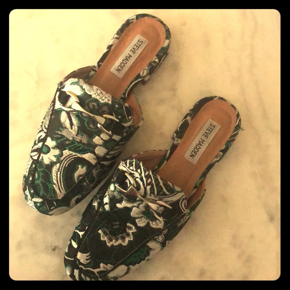 Steve Madden Loafer Mules